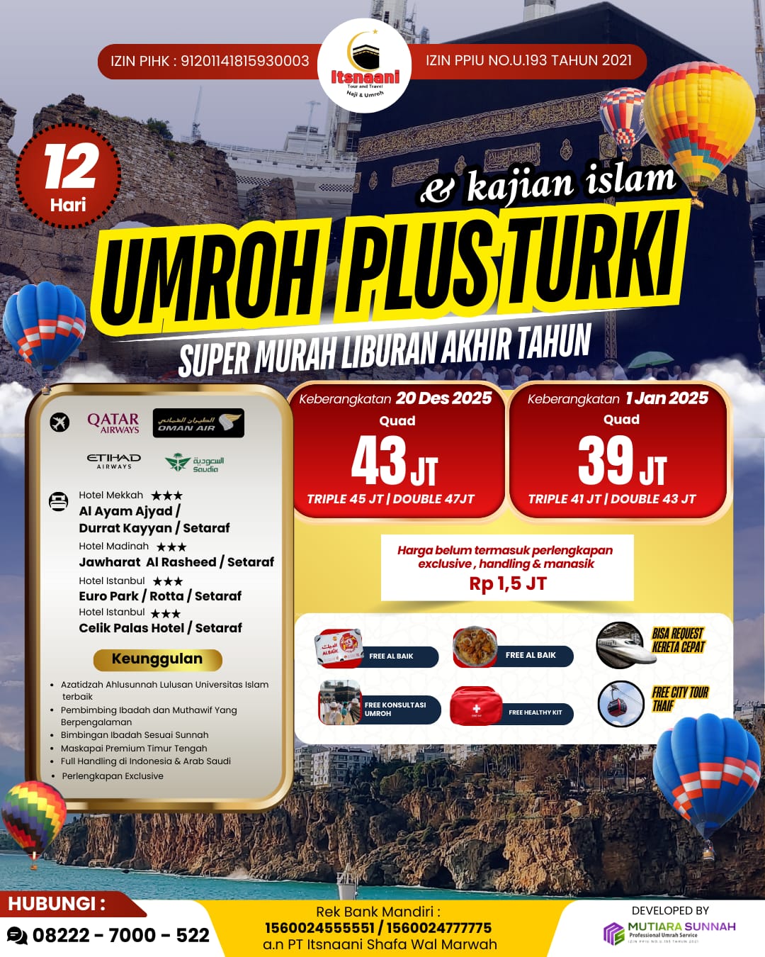 Umroh Plus Turki