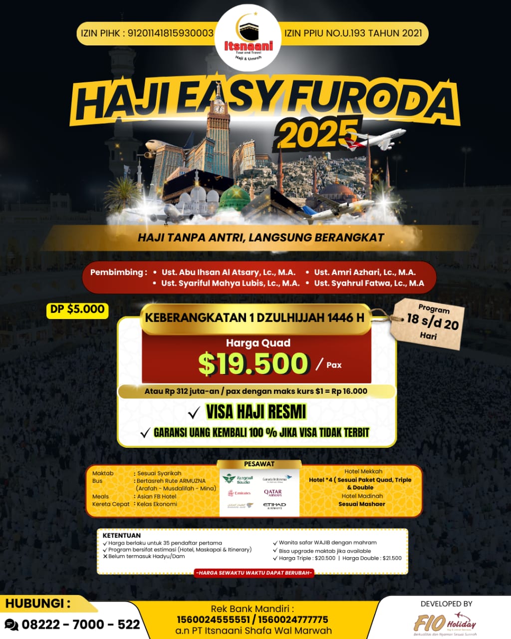 haji easy furoda